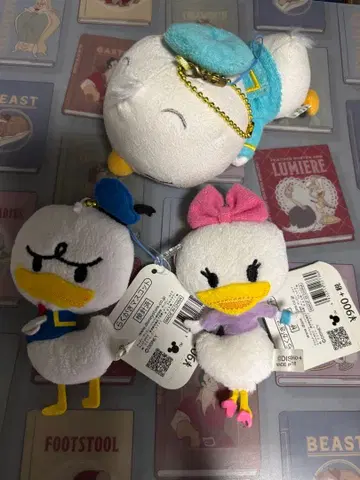 도널드 덕 데이지 덕 봉제 인형 세트