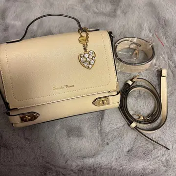 사만사 타바사 아이보리 핸드백