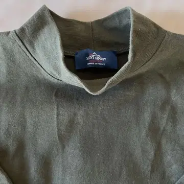 SAINT JAMES 올리브 그린 모크넥 사이즈 1