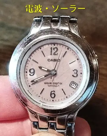 BK22 카시오 웨이브 셉터 전파 솔라 시계 날짜 포함