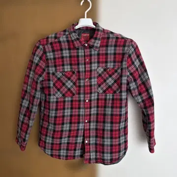 BIG MAC 체크 무늬 플란넬 셔츠 L 사이즈