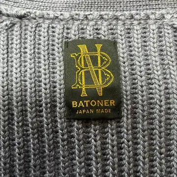 BATONER 네이비 니트 가디건