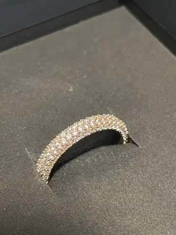 DANIEL WELLINGTON 파베 반지 13호 핑크 골드