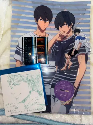 Free! 키리시마 이쿠야 나나세 하루카 소스케 린 입장 특전 묶음 판매