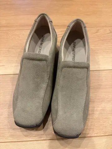 [ COULEUR VARIE ] 그레이 베이지 통굽 슬립온