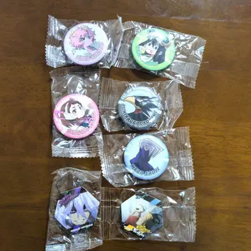 애니메이션 캐릭터 캔뱃지 7개 세트