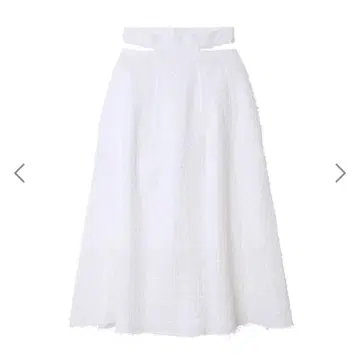 택 포함 미사용 새상품 르쉘 블루 트위드 스커트