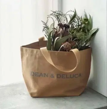 새상품 DEAN & DELUCA 차리티 토트 2025 카페오레 S