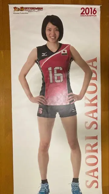 2016년 불새 NIPPON 사쿠다 사오리 등신대 태피스트리