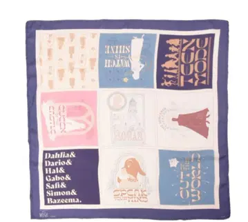 파니카무 도쿄 디즈니 위시 스카프 WISH 프린세스