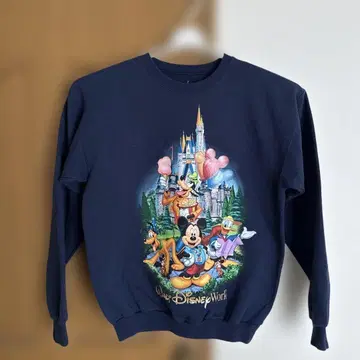 Disneyland Resort 미키 맨투맨 M 사이즈 네이비