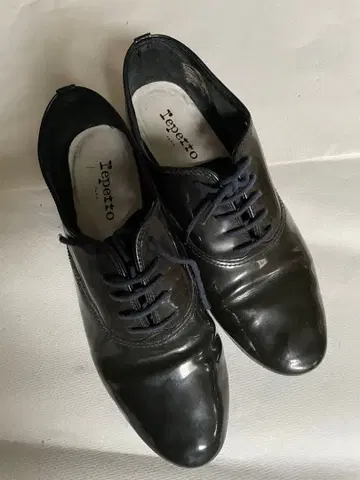 Repetto 네이비 레이스업 슈즈 39