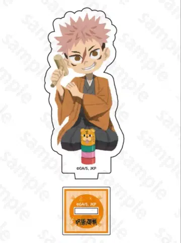 주술회전 KITTE 뉴이어 페스티벌 신규 일러스트 아크릴 스탠드 이타도리