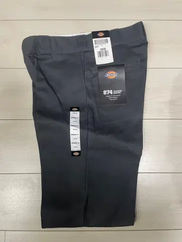 Dickies 874 워크 팬츠 차콜 그레이 30X30