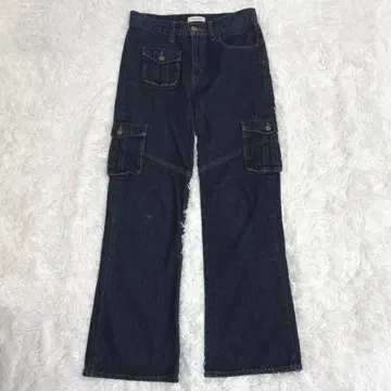 LAGUA GEM PLUTO FLARE 데님 원 워시