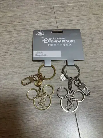 상하이 디즈니 Disney 키링 미키 미니 키체인