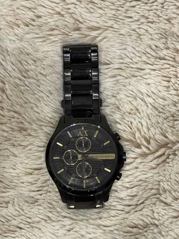 Armani Exchange AX2164 블랙 손목시계