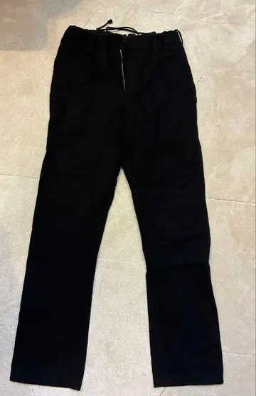 야마우치 린넨 블랙 팬츠