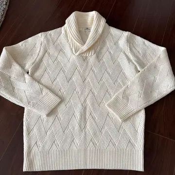 Sho Bernings 아이보리 니트 스웨터 L