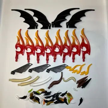 레고 LEGO 깃털 날개 불꽃 이펙트 부품