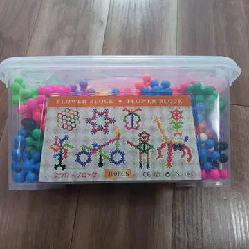 플라워 블록 300개 설명서, 작품 견본집 없음