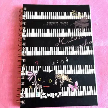 레트로 양말 냥코 노트