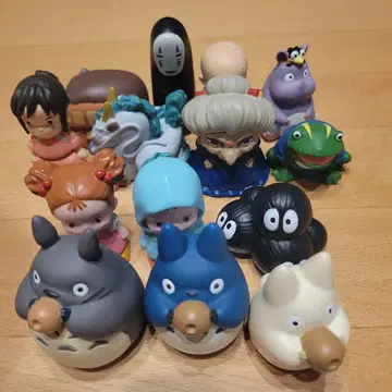 스튜디오 지브리 피규어 세트 14개 센과 치히로의 행방불명 토토로