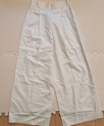 NINE 새상품 화이트 와이드 팬츠