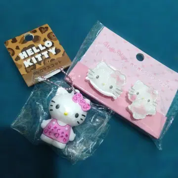 즉시 구매 가능, 택 포함 미사용 새상품, 산리오, 헬로키티, 키링