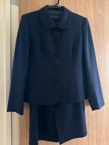 VIVIDSTYLE 네이비 수트 세트 수험