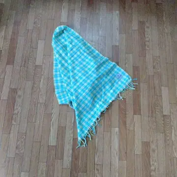 체크 무늬 스톨/숄