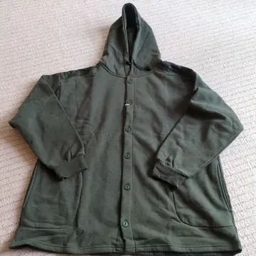 Revo. 후드 부착 후드티 사이즈 2 올리브 그린