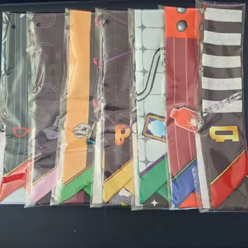 JOJO WORLD2 죠죠 월드2 리본 스카프 암살팀 7장 세트