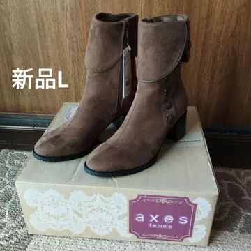 axes femme 연 버튼 접이식 부츠 L