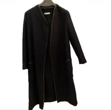 TEN x RON HERMAN 네이비 롱 코트