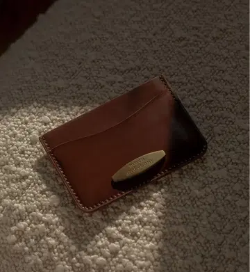 mucu and ebony / 디저트 카드 지갑