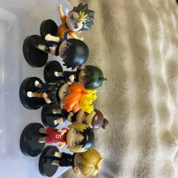 배구 캐릭터 피규어 7개 세트