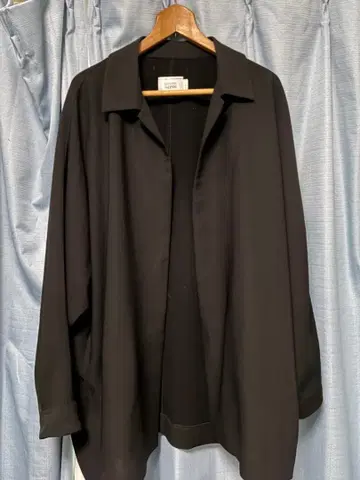 오바나 다이스케 유나이티드 앤 선즈 셔츠 자켓 노아이론 블랙