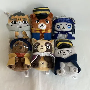 골든 카무이 동물 포제 세트