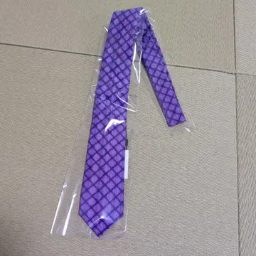 Calvin Klein 보라색 다이아몬드 패턴 넥타이