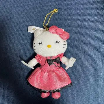 엑시브 헬로키티 디너 드레스 키링