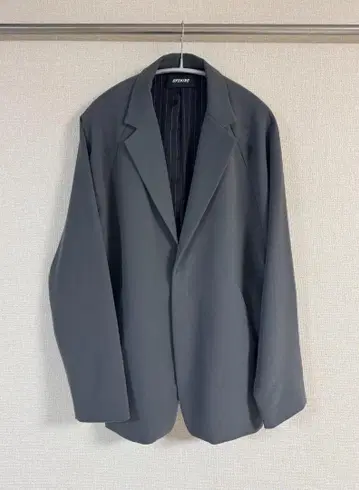 OPENINGACT 테일러드 자켓 와이드 팬츠 셋업 그레이