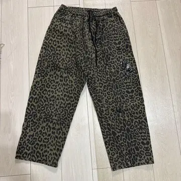 PUNK DRUNKERS 레오파드 무늬 팬츠 S