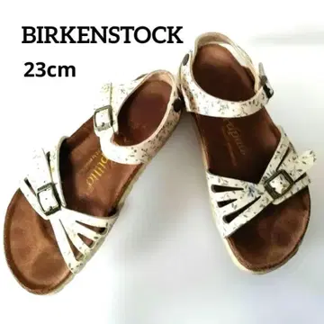 최종 가격 인하! 버켄스탁 파피리오 꽃무늬 샌들 23cm