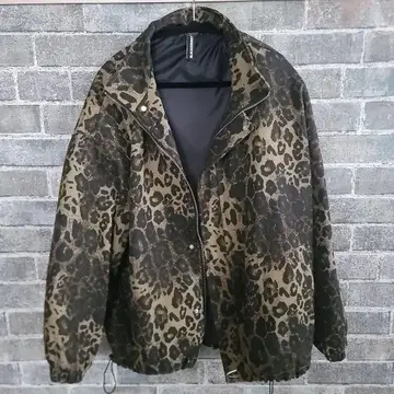 BLACKENERGY 레오파드 무늬 아우터 자켓