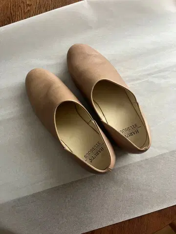HARUTA STUDIOS / 베이지 신발 23cm
