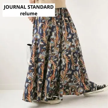 JOURNAL STANDARD relume 머메이드 스커트 보타니컬