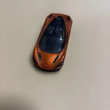 오렌지 슈퍼카 미니카 1/64