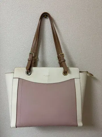 AND CHOUETTE 화이트/핑크 백