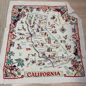 대형 프린트 원단 California 캘리포니아 프린트